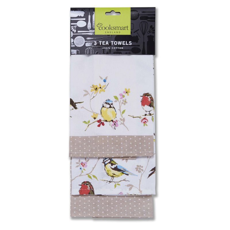 Dawn Chorus Kitchen Tea Towels (3 Pack)